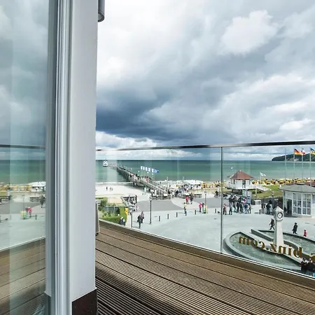 Strandschloss Direkt An Der Seebruecke, Luxuspur Apartmán